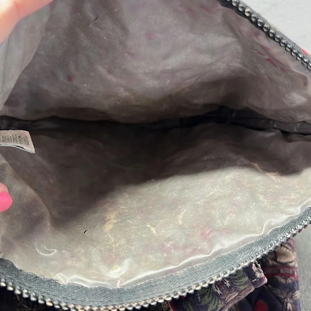 Vera Bradley Laural 1997 Large Cosmetic Bag